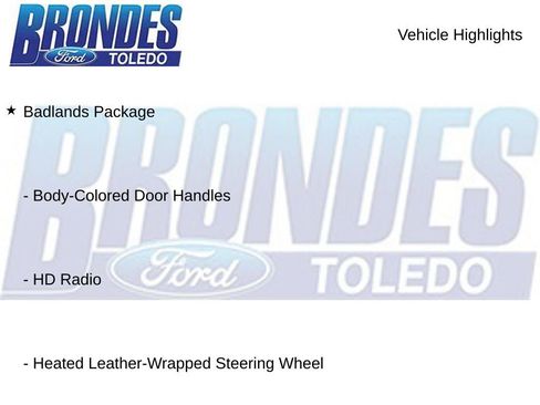Used 2021 Ford Bronco Sport Badlands w/ Badlands Package AWD/4WD image 10