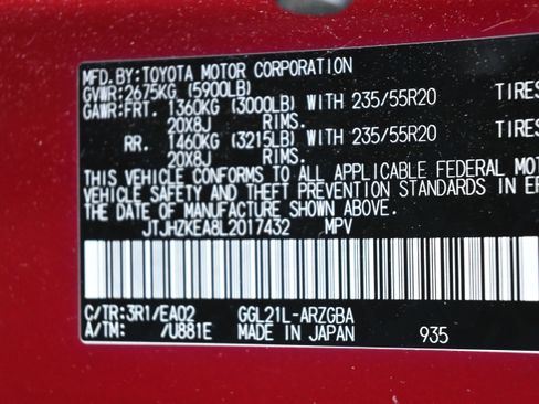 Used 2020 Lexus RX 350L FWD w/ Premium Package image 17