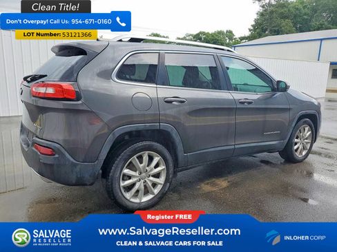 Used 2015 Jeep Cherokee Limited w/ Luxury Group FWD image 4