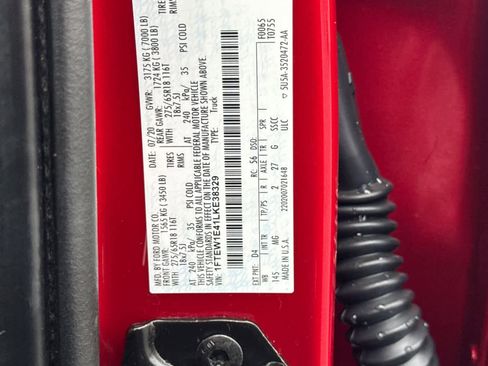 Certified 2020 Ford F150 XLT w/ Equipment Group 301A Mid image 26