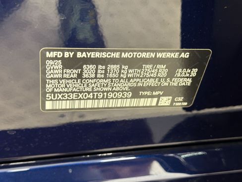 Used 2026 BMW X6 xDrive40i w/ Climate Comfort Package AWD/4WD image 25