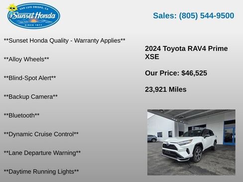 Used 2024 Toyota RAV4 XSE w/ Premium Package AWD/4WD image 5