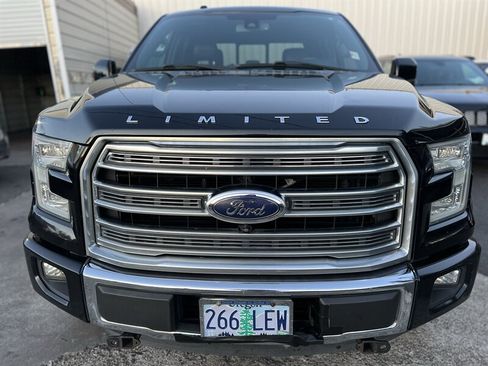 Used 2016 Ford F150 Limited w/ Trailer Tow Package AWD/4WD image 8