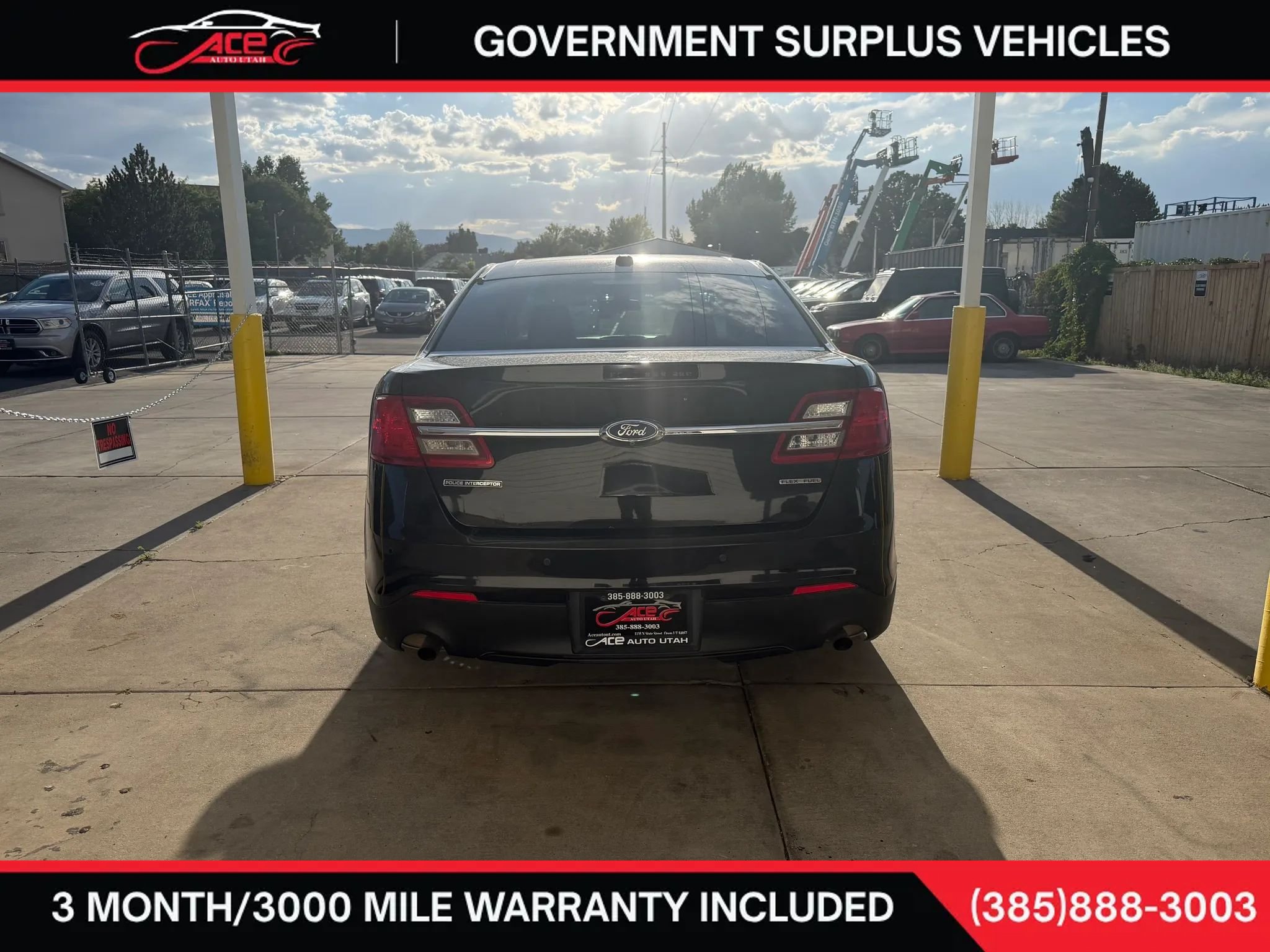 Used 2019 Ford Taurus Police Interceptor w/ Ultimate Wiring Package FWD image 7