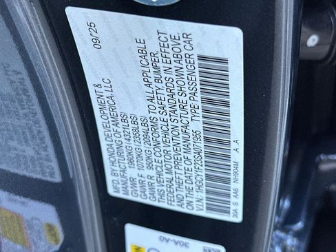 New 2025 Honda Accord LX image 8