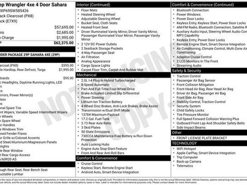 Used 2025 Jeep Wrangler Unlimited Sahara AWD/4WD image 19