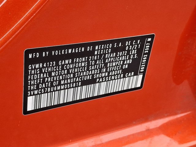 Certified 2021 Volkswagen Jetta S w/ Driver Assistance Package FWD image 34