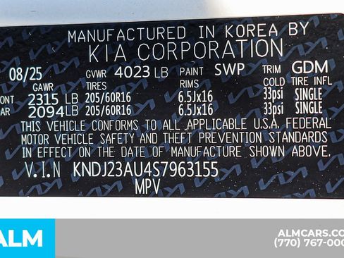 Used 2025 Kia Soul LX w/ LX Technology Package FWD image 54