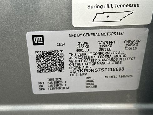 Certified 2025 Cadillac XT6 Premium Luxury image 29