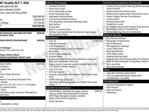 Used 2019 GMC Acadia SLT image 7