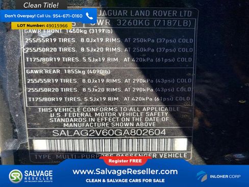 Used 2016 Land Rover LR4 HSE image 16