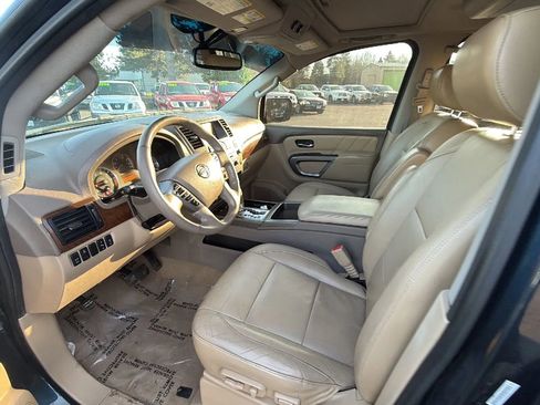 Used 2015 Nissan Armada Platinum w/ 2nd Row Captain Seat Package AWD/4WD image 8