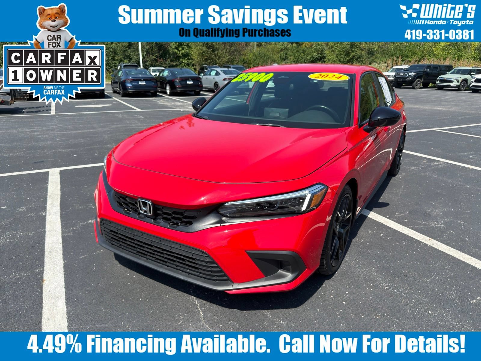 Used 2024 Honda Civic Sport image 1
