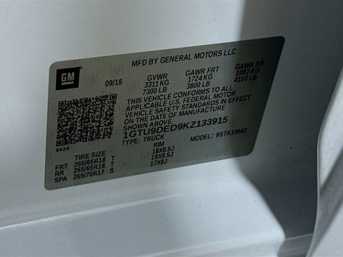 Used 2019 GMC Sierra 1500 SLT w/ Driver Alert Package I image 37