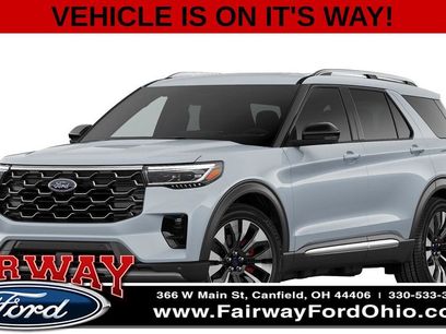 New 2026 Ford Explorer Platinum