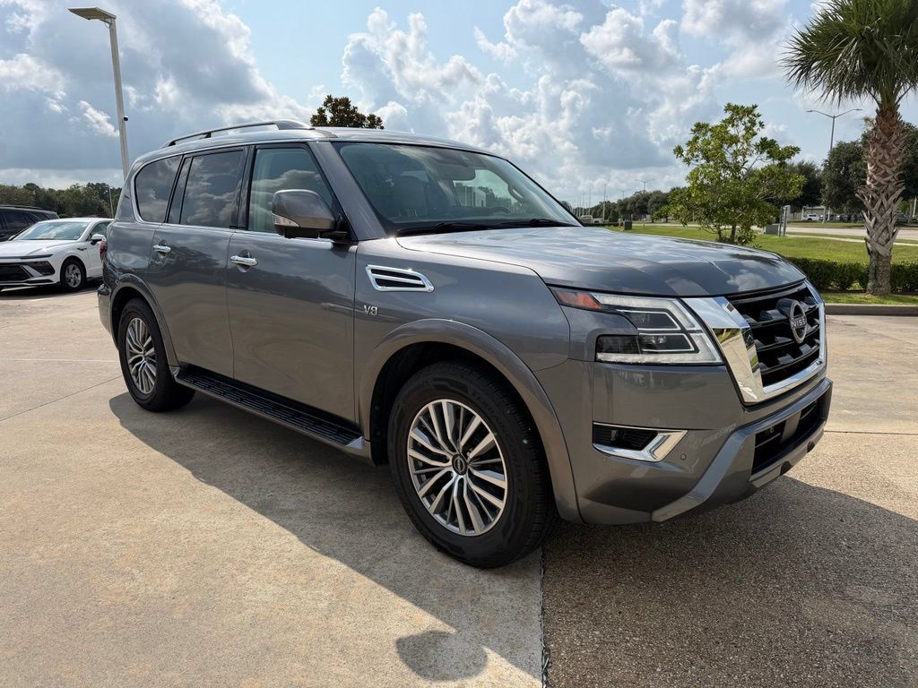 Used 2021 Nissan Armada SL w/ Captain's Chairs Package RWD image 7
