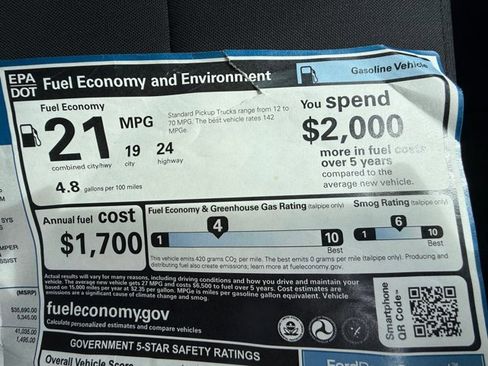 Used 2022 Ford Ranger XLT w/ Equipment Group 302A High AWD/4WD image 36