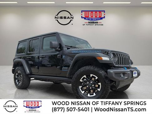Used 2025 Jeep Wrangler Unlimited Rubicon 4xe w/ Safety Group AWD/4WD image 1