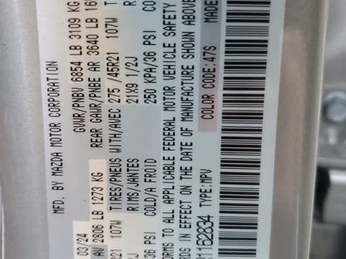 Used 2024 MAZDA CX-90 3.3 Turbo w/ Premium Package image 6