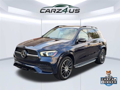 Used 2021 Mercedes-Benz GLE 450 4MATIC w/ AMG Line Exterior image 1