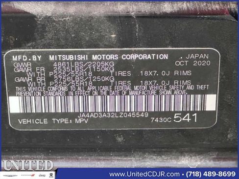 Used 2020 Mitsubishi Outlander SE image 32