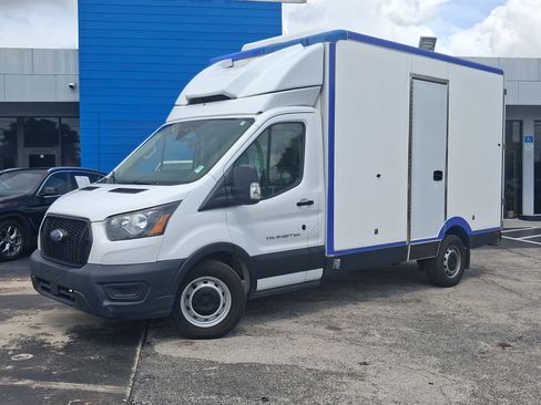 Used 2022 Ford Transit 350 w/ Upfitter Package RWD image 2