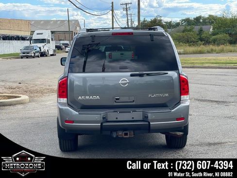 Used 2015 Nissan Armada Platinum w/ 2nd Row Captain Seat Package AWD/4WD image 8