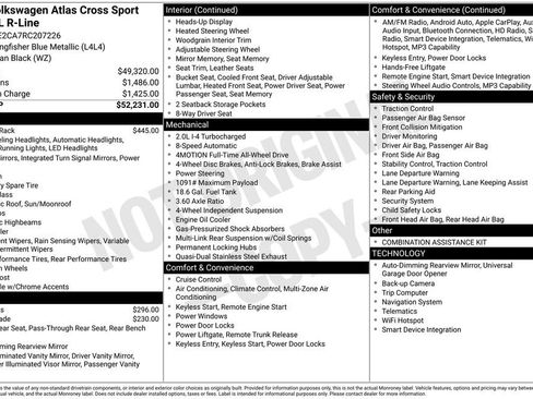 Used 2024 Volkswagen Atlas Cross Sport SEL R-Line image 17