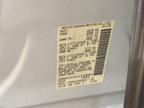 Used 2018 Nissan Titan PRO-4X w/ Pro-4x Convenience Package image 34