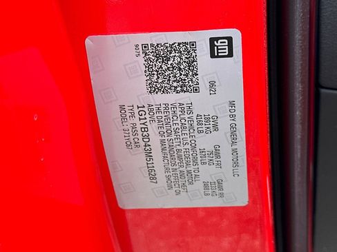 Used 2021 Chevrolet Corvette Stingray Preferred Conv w/ Z51 Performance Package image 28