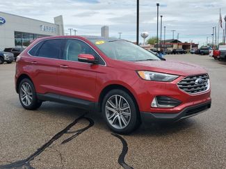 Used 2023 Ford Edge Titanium w/ Class II Trailer Tow Package AWD/4WD video 2