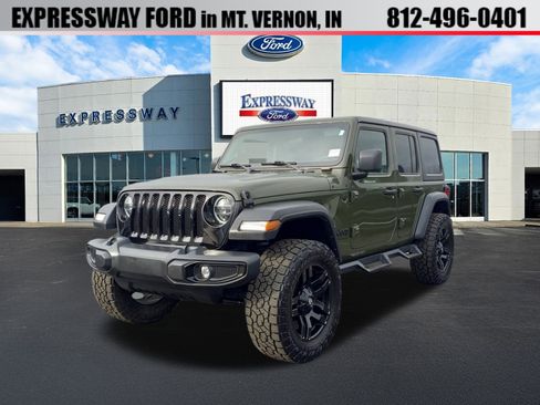 Used 2021 Jeep Wrangler Unlimited Sport image 1
