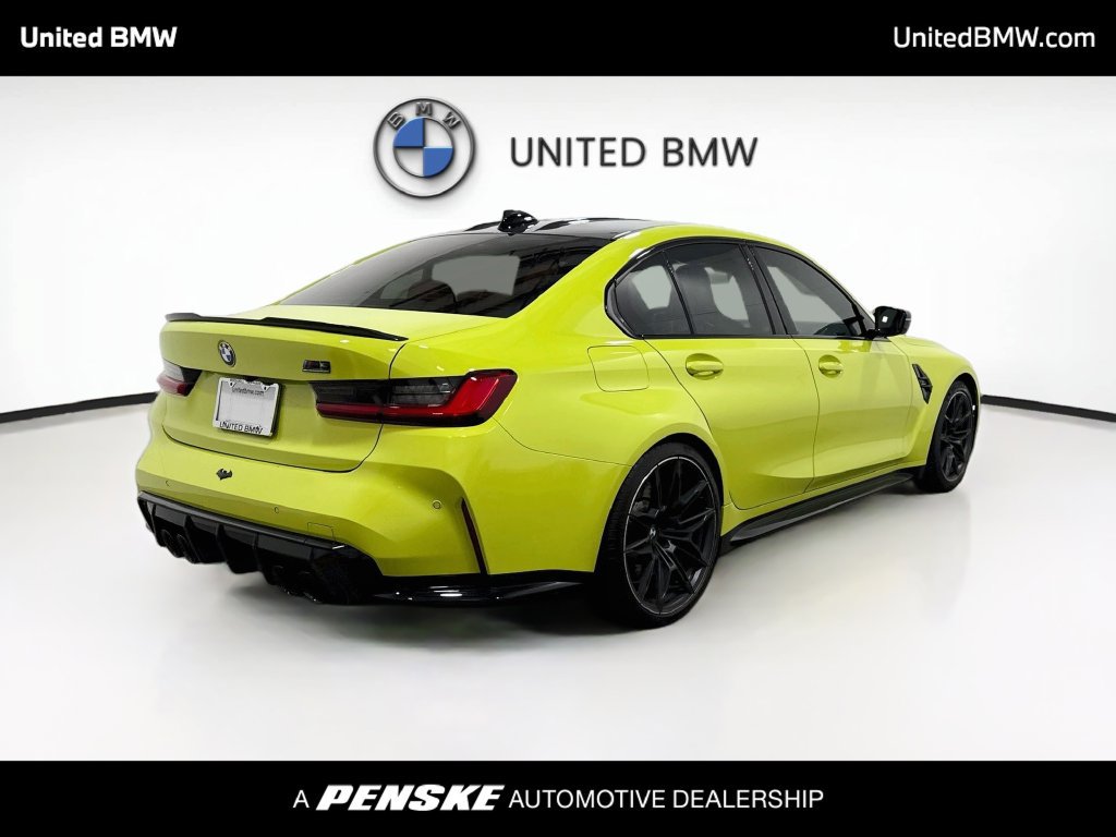 Used 2021 BMW M3 Competition w/ M Carbon Exterior Package RWD image 5