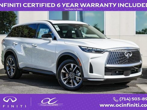 Certified 2026 INFINITI QX60 Pure w/ Cargo Package FWD image 1