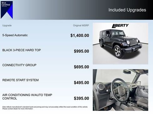 Used 2017 Jeep Wrangler Unlimited Sahara w/ Connectivity Group image 5