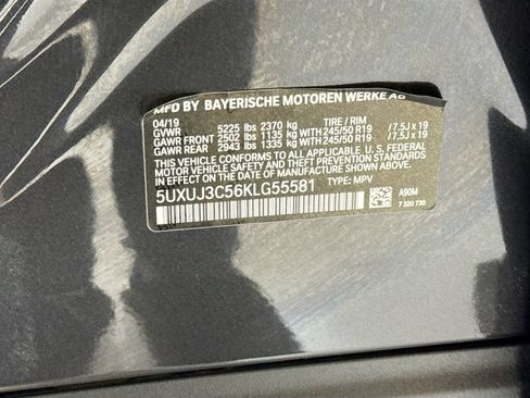 Used 2019 BMW X4 xDrive30i w/ Driving Assistance Package AWD/4WD image 36