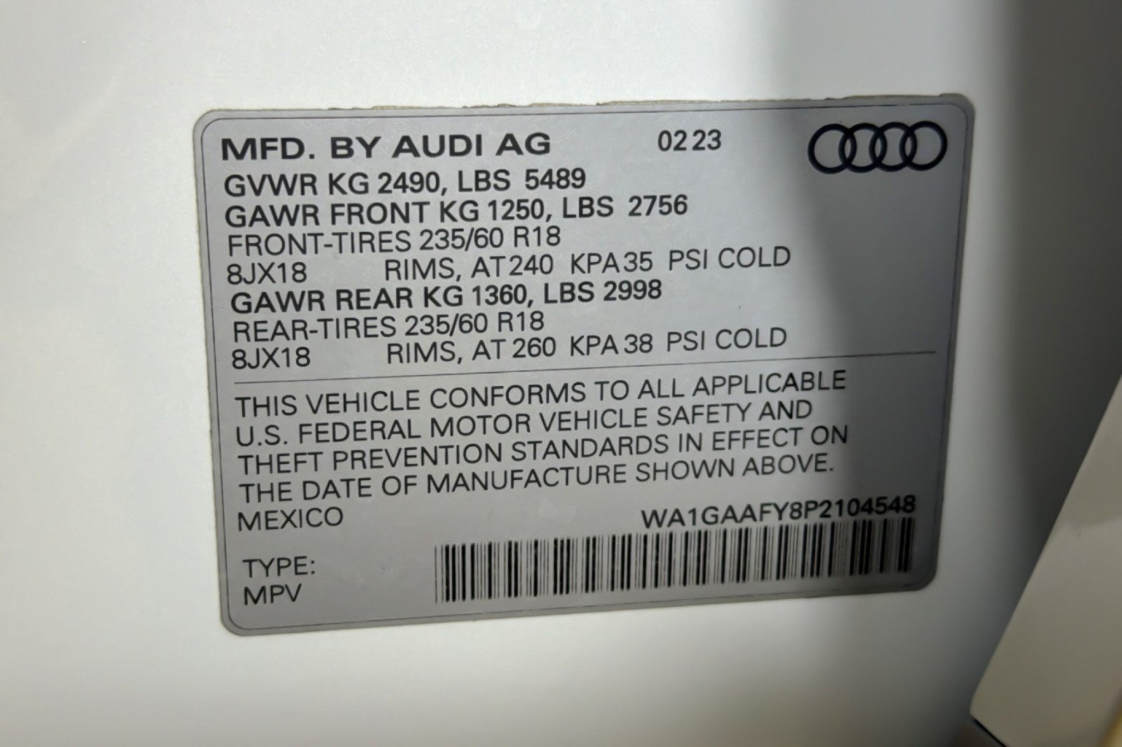 Used 2023 Audi Q5 2.0T Premium w/ Convenience Package AWD/4WD image 26