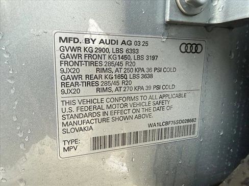 Certified 2025 Audi Q7 2.0T Premium Plus w/ Premium Plus Package image 14