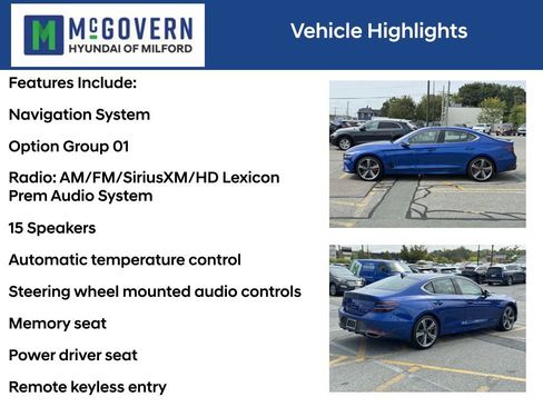 Used 2024 Genesis G70 3.3T Advanced image 4