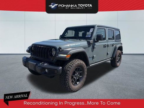 Used 2025 Jeep Wrangler Unlimited Sport S 4xe image 1