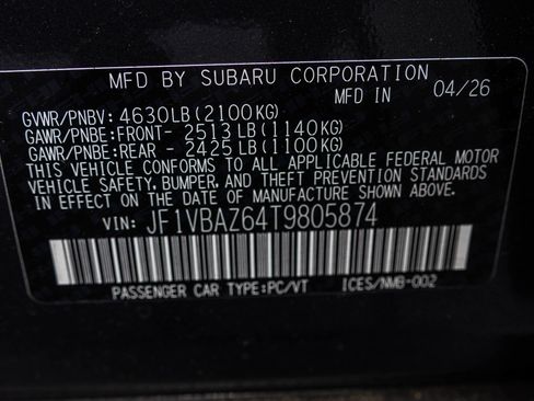 New 2026 Subaru WRX tS w/ WRX Essentials Package AWD/4WD image 43