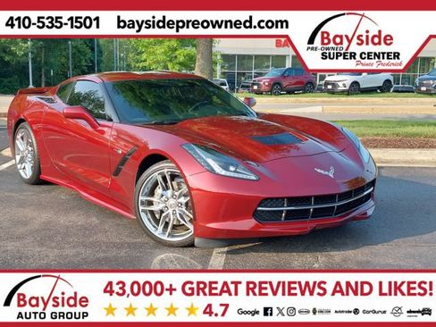 Used 2019 Chevrolet Corvette Stingray Coupe w/ 1LT RWD image 1