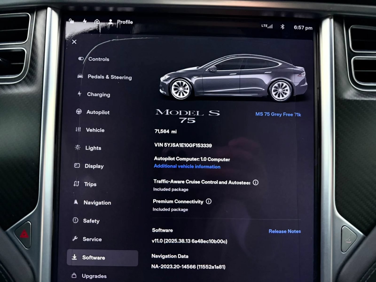 Used 2016 Tesla Model S 75 RWD image 17