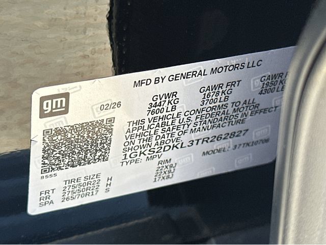 New 2026 GMC Yukon Denali w/ Sun & Power Step Package AWD/4WD image 37