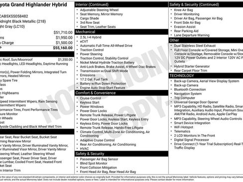 Used 2025 Toyota Grand Highlander AWD Hybrid image 17