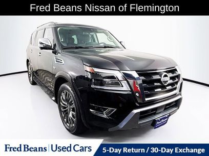 Used 2022 Nissan Armada Platinum w/ Captain's Chairs Package