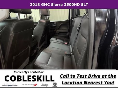 Used 2018 GMC Sierra 2500 SLT w/ Snow Plow Prep Package AWD/4WD image 12