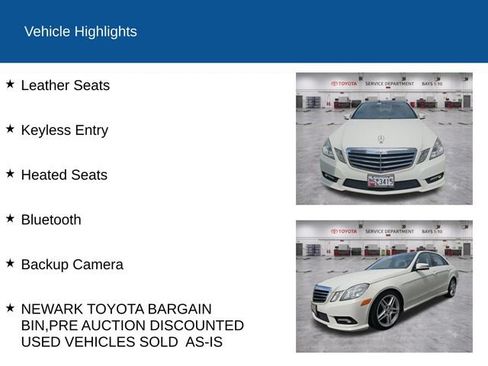 Used 2011 Mercedes-Benz E 350 4MATIC Sedan image 2