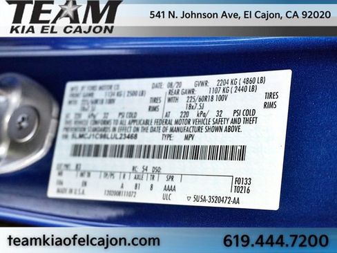 Used 2020 Lincoln Corsair FWD w/ Convenience Package image 37