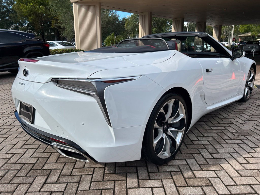 Used 2021 Lexus LC 500 Convertible w/ Touring Package RWD image 3